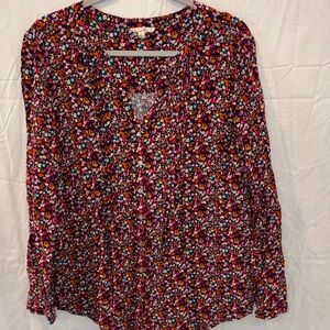 Jane and Delancey Multicolor Floral Blouse